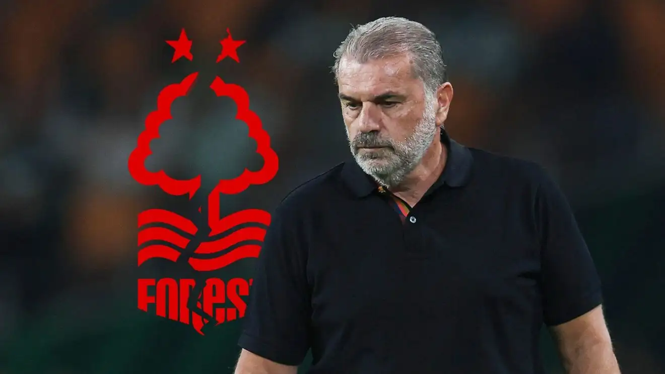 Nottm Forest sack Postecoglou as top target revealed amid Marinakis 'calls' during Chelsea loss 1 Ange Postecoglou Nottingham Timberland