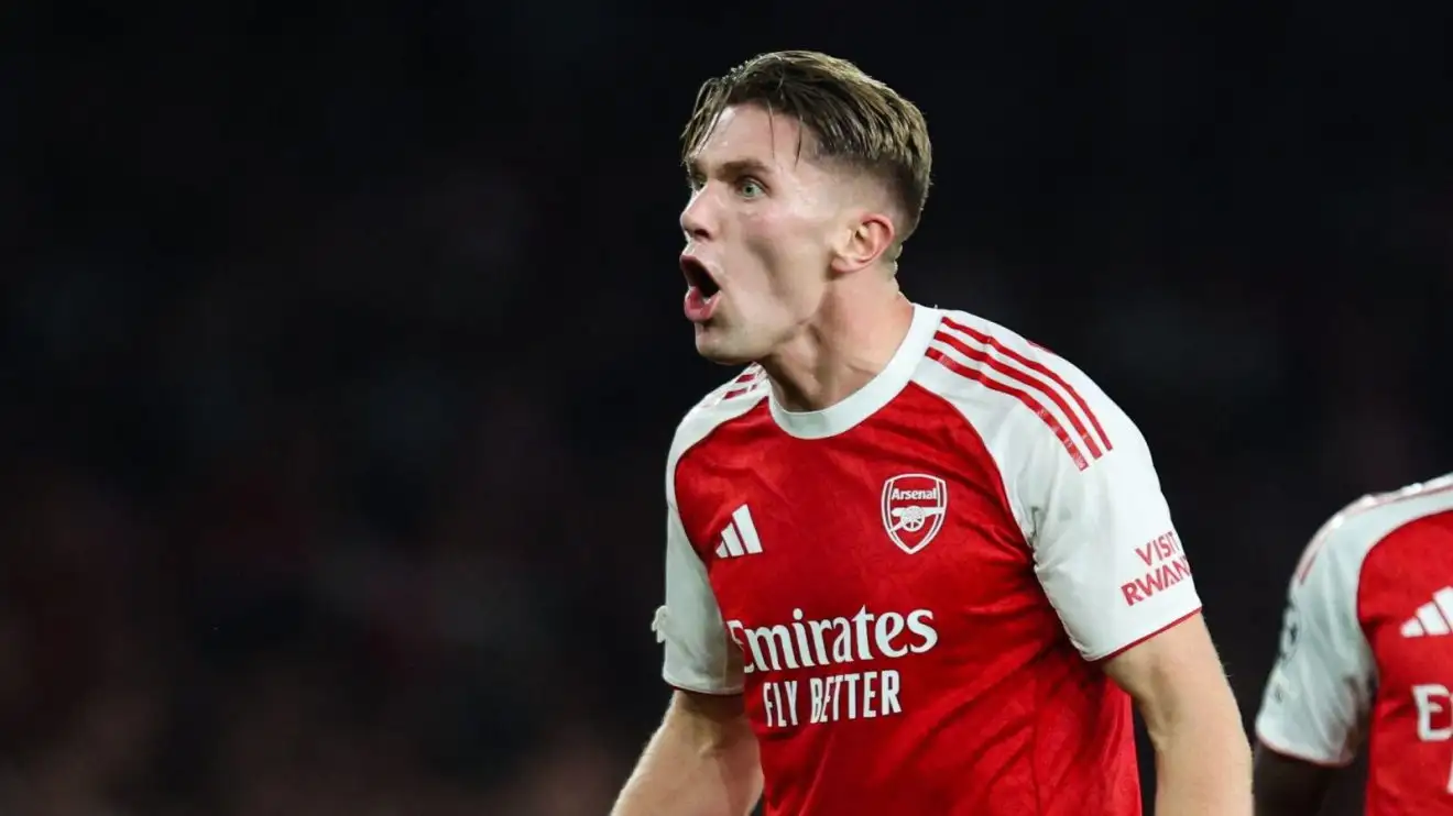 Is every Big Six club in CRISIS? 1 Viktor Gyokeres reacts after missing out on a opportunity for Arsenal in the Winners League