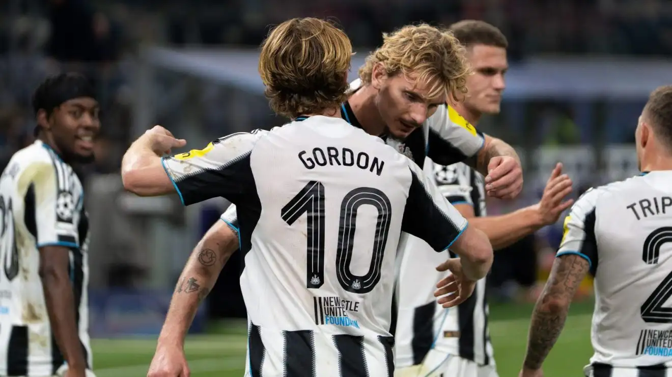 Bayern chief 'stupid' for 'weird' dig at Newcastle summer signing, says Anthony Gordon 1 Newcastle forwards Nick Woltemade and Anthony Gordon celebrate a wish