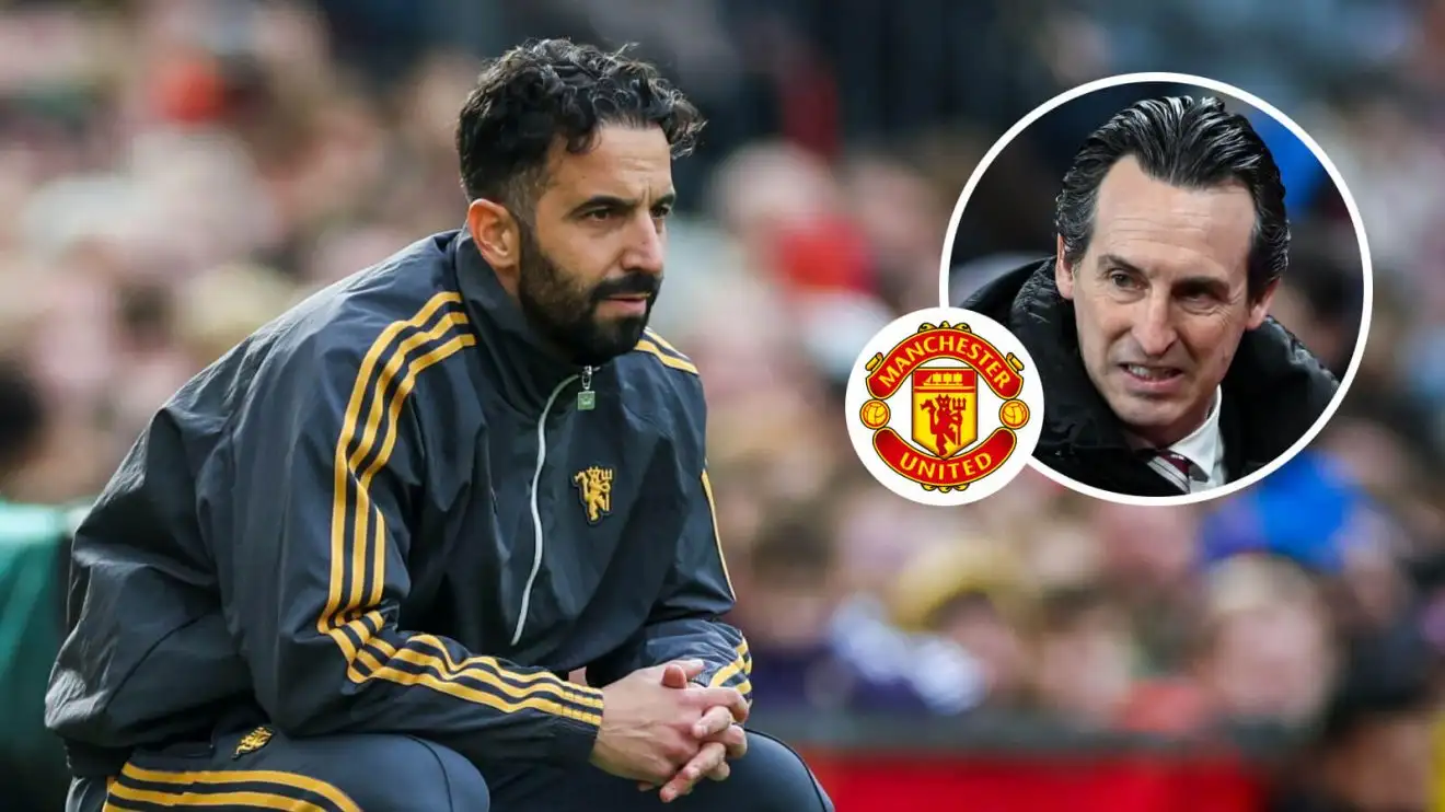 Spanish coach to offer 'reset' at Man Utd with 'patience limited' for Amorim as 'ceiling approaches' 1 Man Utd honcho Ruben Amorim and Unai Emery