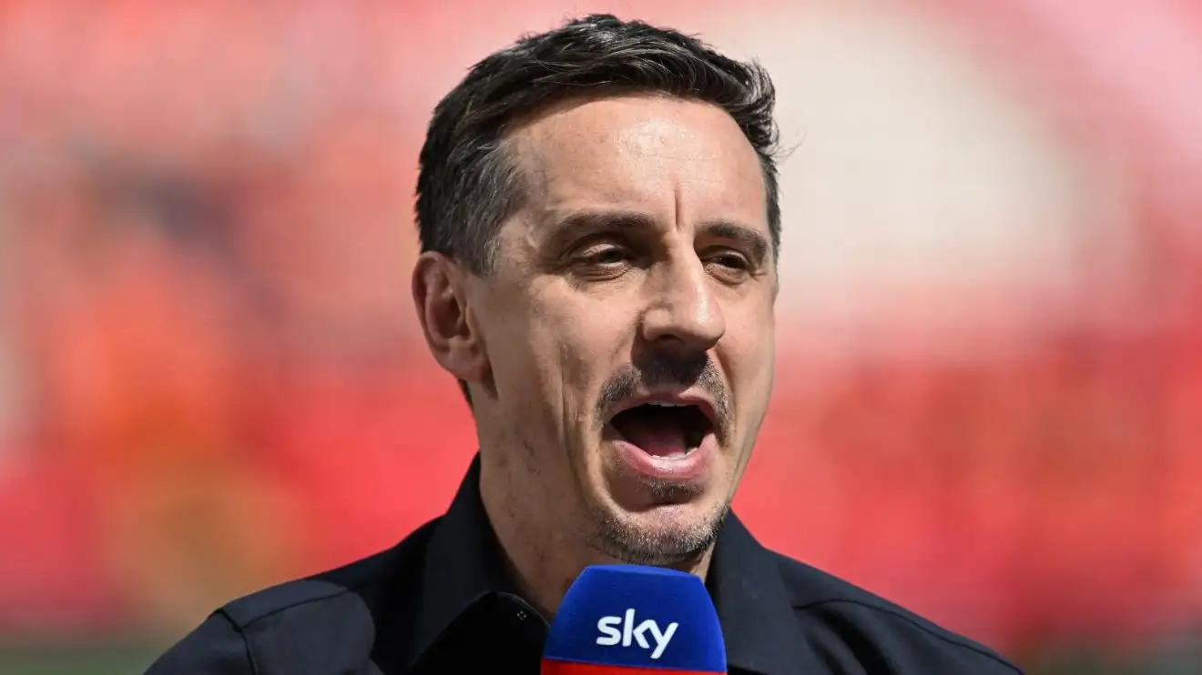 Neville doubles down on 'ludicrous' Arsenal title verdict as Keane immediately shuts him down 1 Individual Utd legend Gary Neville