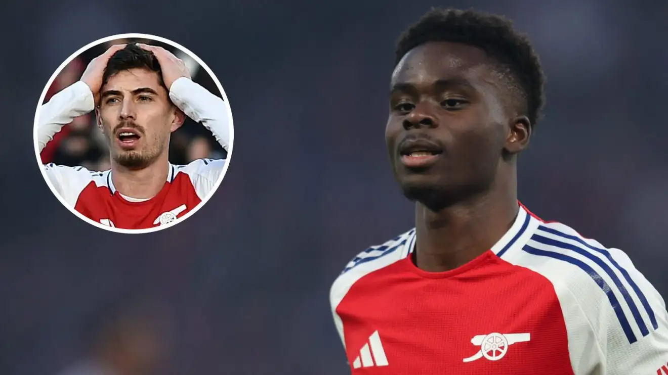 How Havertz injury has directly aided Saka, with teams terrified of Arsenal attack - report 1 Bukayo Saka, Kai Havertz, Arsenal