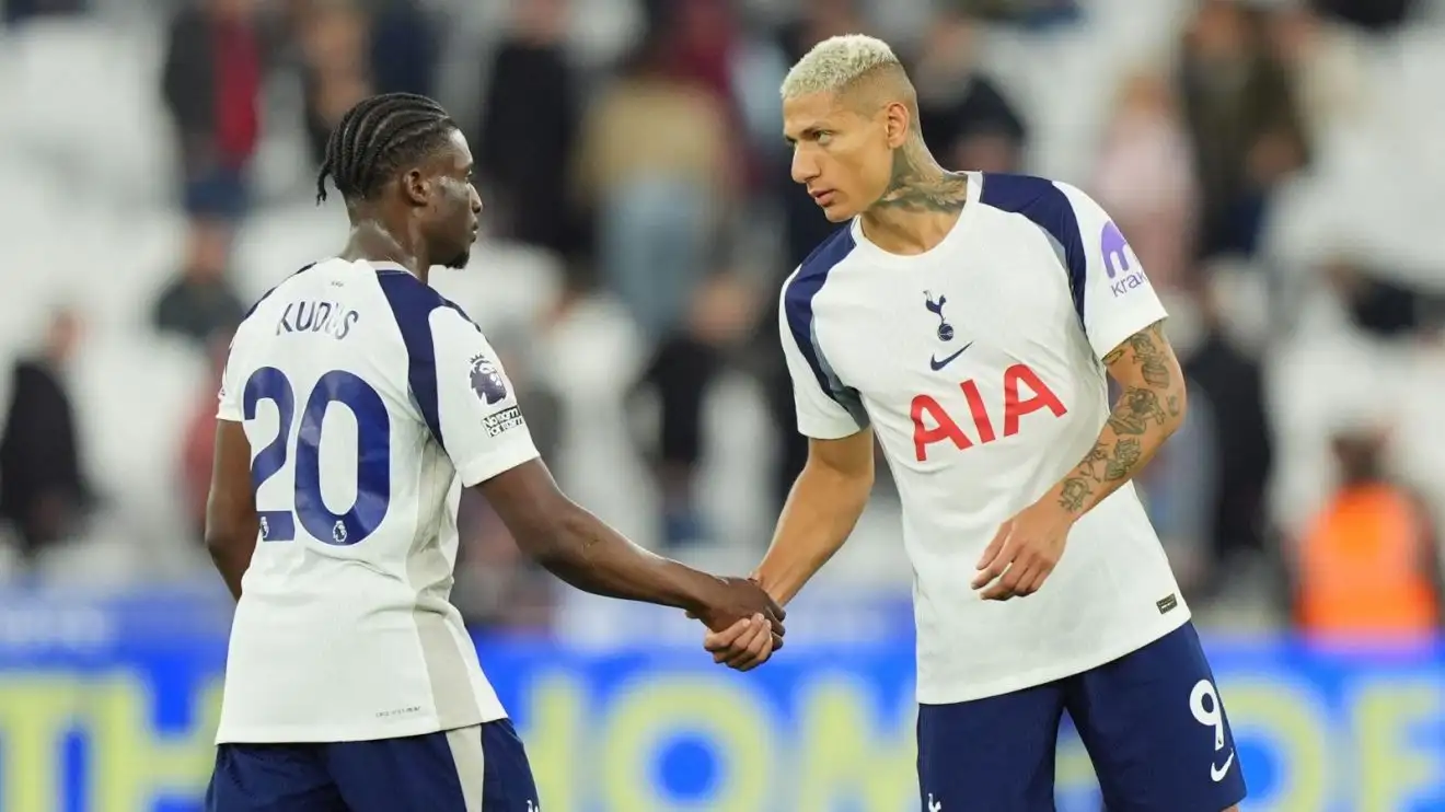 Tottenham to 'accept January offer' for Frank starter as he decides to 'opens door' to exit route - 'time has come' 1 Tottenham Richarlison Kudus