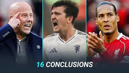 16 Conclusions from Liverpool 1-2 Man United: Panicking Liverpool rattle themselves into crisis