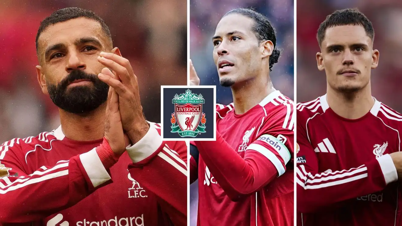 LIverpool players slumping