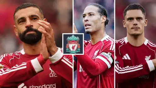 Salah, Van Dijk lead 10 Liverpool players experiencing worrying slumps this season