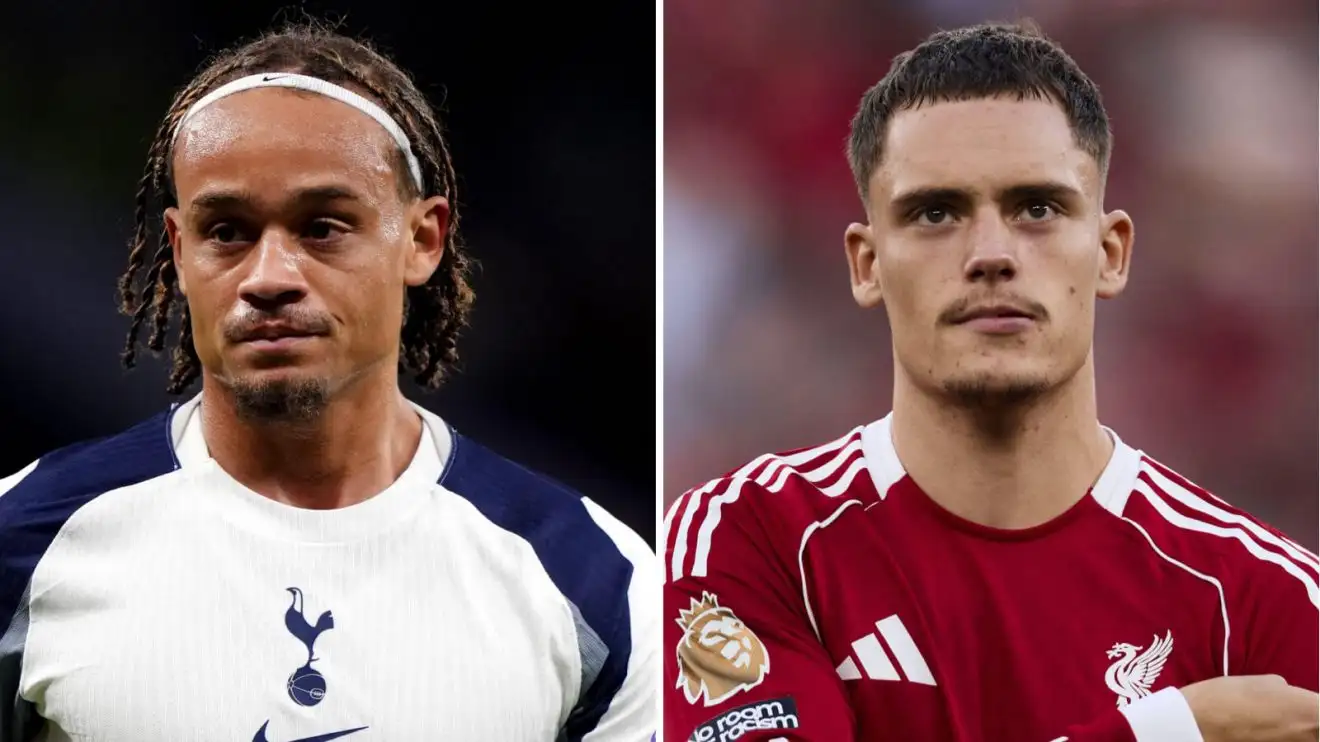 Frank believes Simons is the same as Wirtz as stats show why Tottenham, Liverpool new boys are struggling 1 Xavi Simons, Florian Wirtz