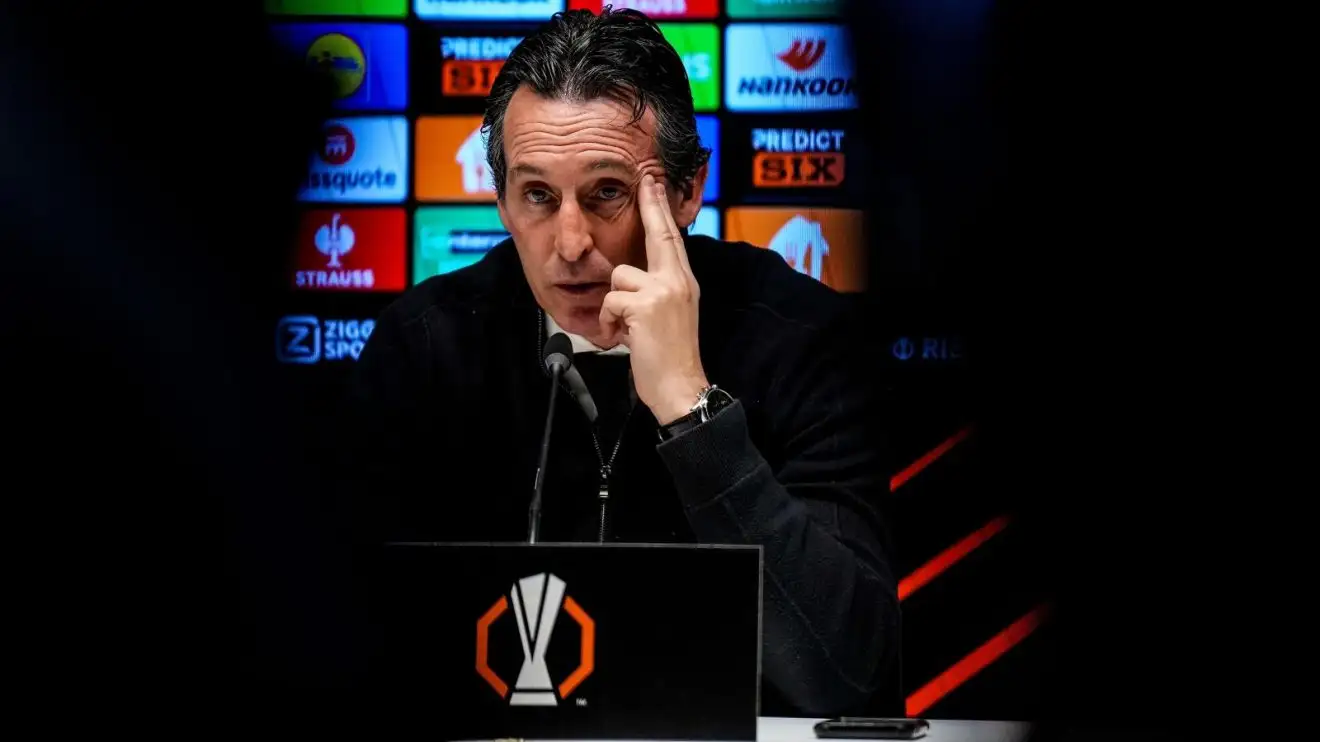 Aston Villa’s wobble returns as Go Ahead Eagles pull off stunning comeback 1 Aston Suite top pooch Unai Emery during a design-upward-match press seminar