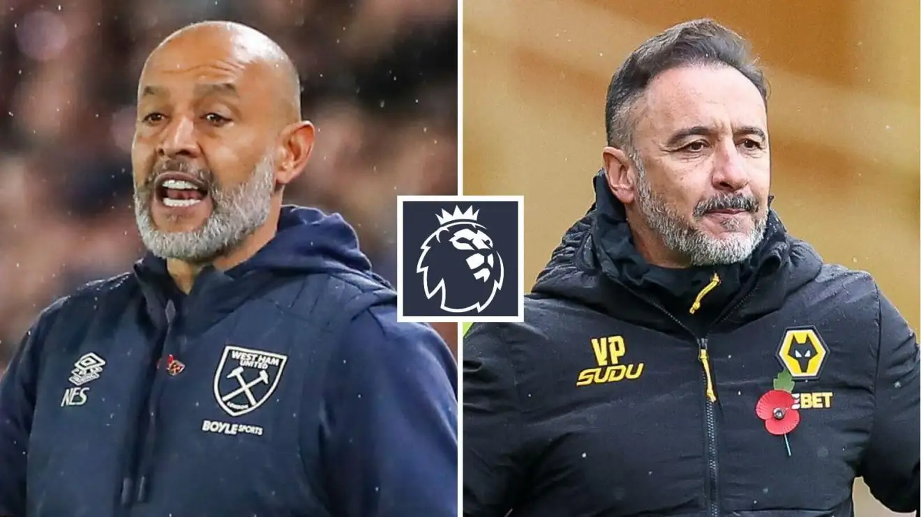 West Ham make Nuno axe decision as they admit 'mistake'; Wolves board respond to 'sacked in morning' chants 1 Nuno Pereira West Ham Wolves
