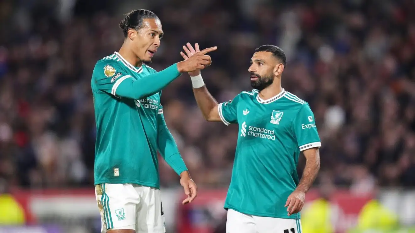 Shearer tears into two 'awful' Liverpool stars who 'are all over the place'; why Salah should start 1 Liverpool duo Virgil van Dijk and Mohamed Salah