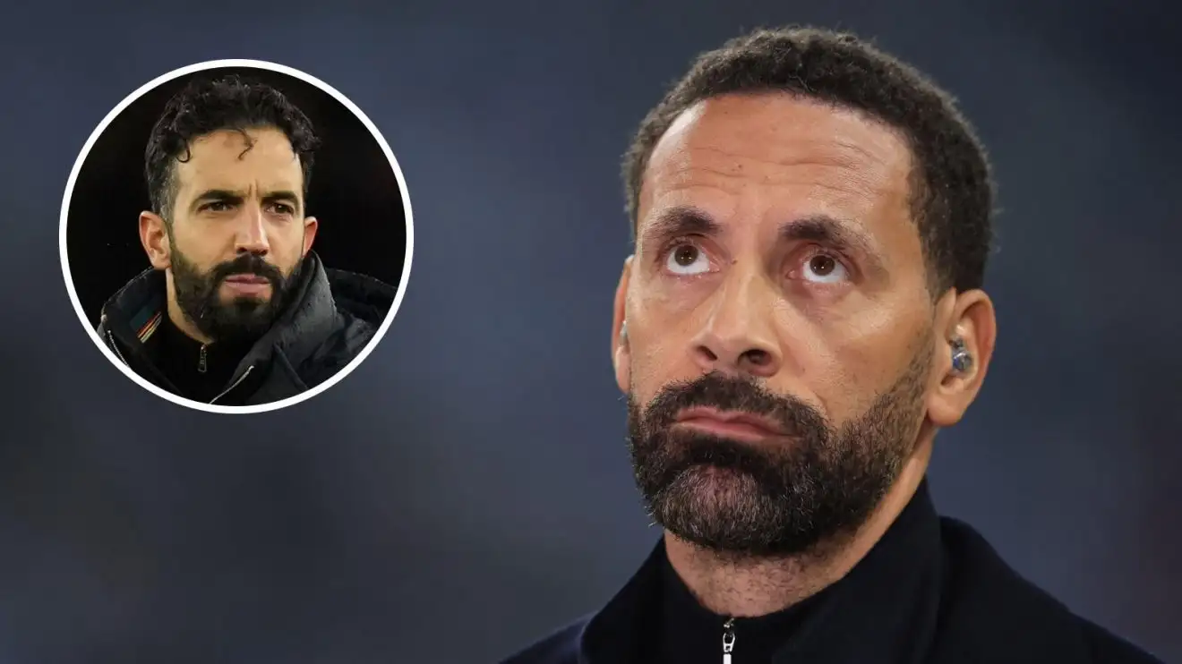 Ferdinand claims Amorim is 'playing Russian Roulette with his job' at Man Utd 1 Male Utd tale Rio Ferdinand and also Ruben Amorim