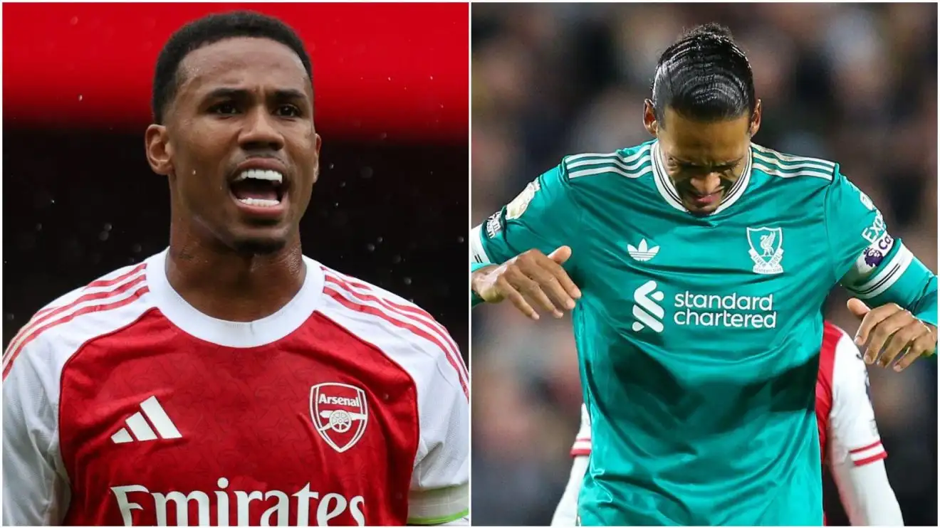 Arsenal star 'Premier League's best' over Van Dijk as Liverpool's 'Rolls-Royce' splutters 1 Arsenal protector Gabriel Magalhaes and Liverpool captain Virgil van Dijk