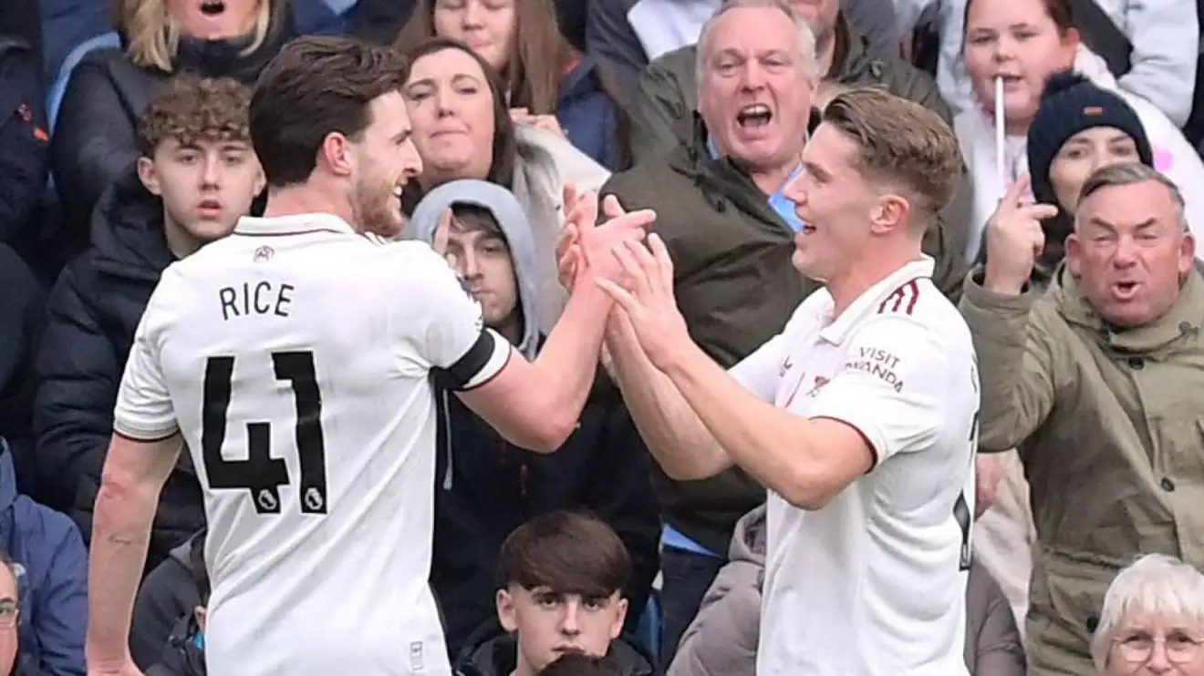 Arsenal: Gyokeres was 'the best he's played' for Gunners as 'evolution' of team-mate excites Arteta 1 Viktor Gyokeres, Declan Rice, Medley