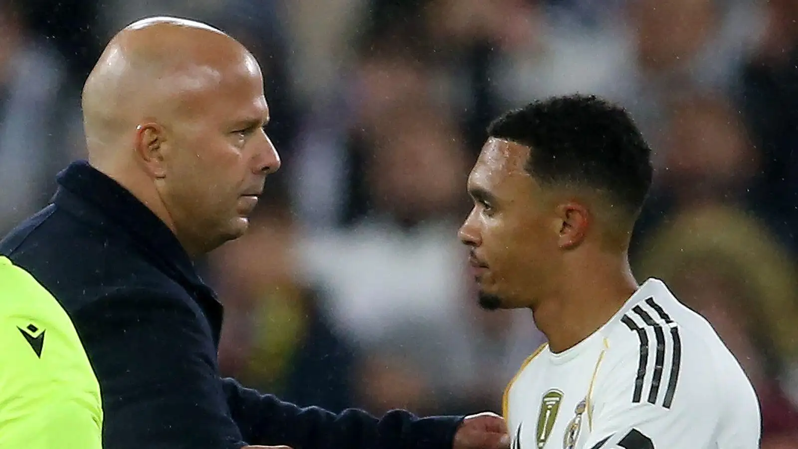 Alexander-Arnold gets 'two-word message' and 'brutal mockery' on 'shocking' Anfield return