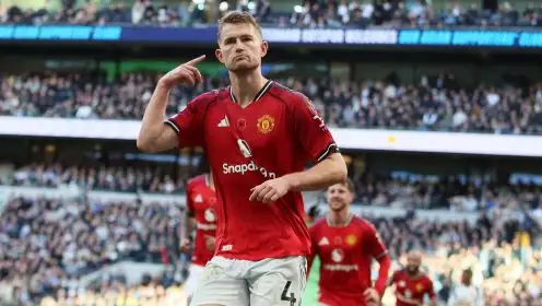 Amorim blushes spared by De Ligt as Frank outclasses Man Utd boss from the touchline