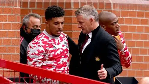 Solskjaer blames poorly ear for Sancho flopping at Man Utd as Rashford ‘didn’t enjoy himself’