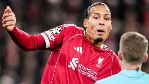 Van Dijk pathetic vs PSV as Liverpool captain comically ignores own pre-game message