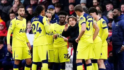 Spence fury covers horribly cautious Frank as Tottenham sack calls start again