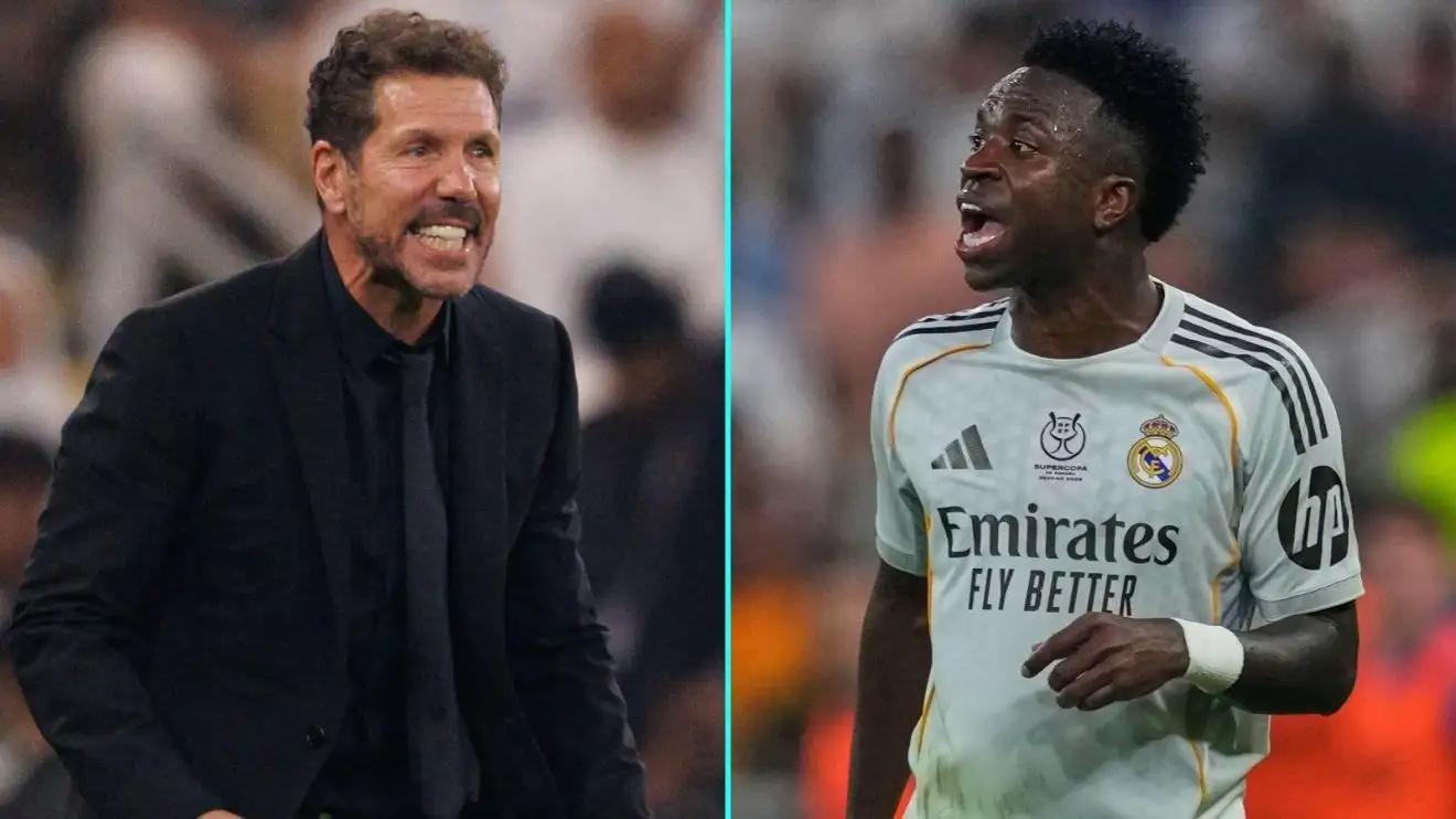 What Diego Simeone said in touchline rant at Real Madrid's Vinicius Junior - 'kick you out!'