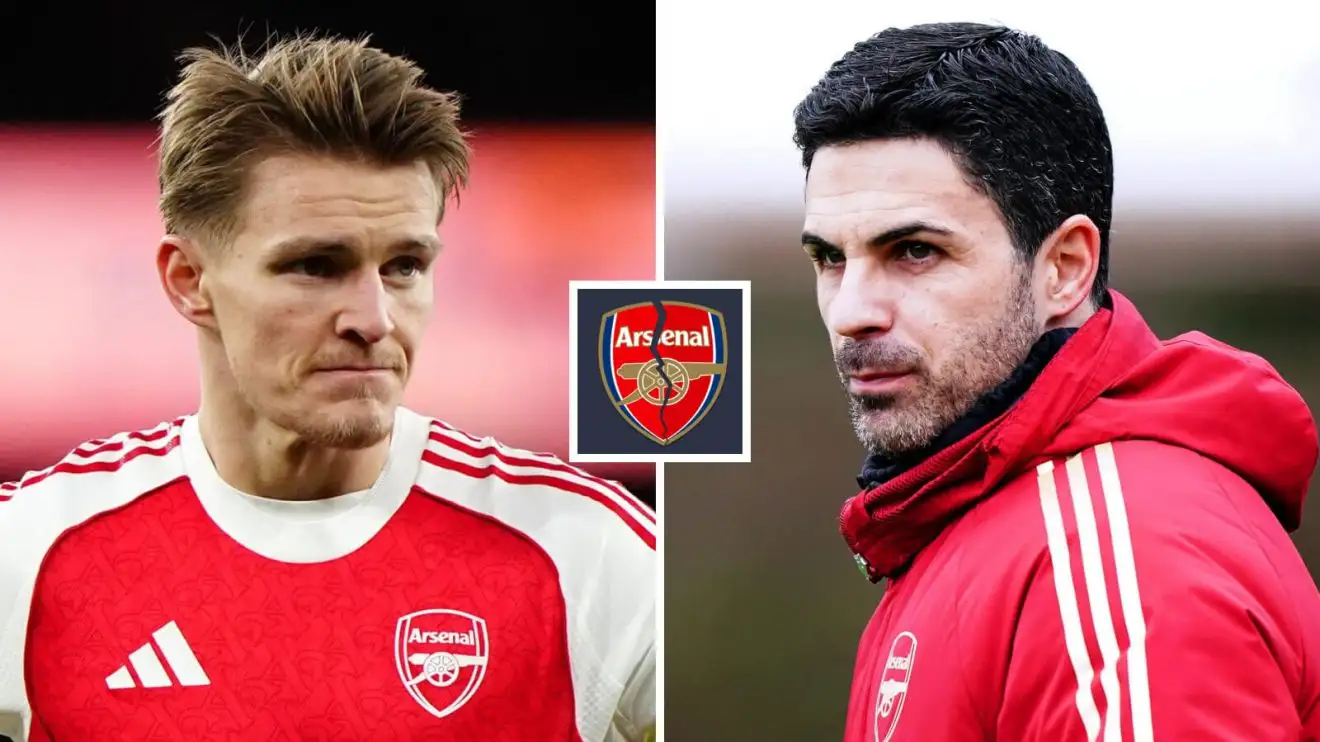 Odegaard Arteta Arsenal