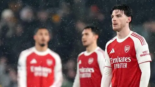 Arsenal and Arteta are bottling the Premier League title again after pathetic draw with Wolves