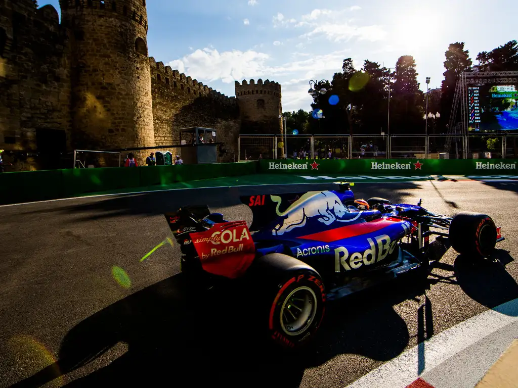 Revised Baku GP starting grid