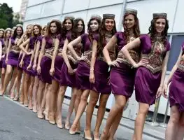 Grid girls hit back after getting the axe