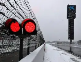 Finally, green light after the snow delay