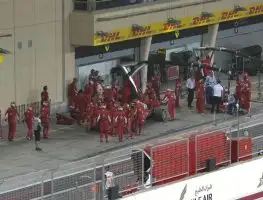 Ferrari mechanic accident overshadows Vettel win