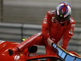 Ferrari mechanic suffered double leg fracture