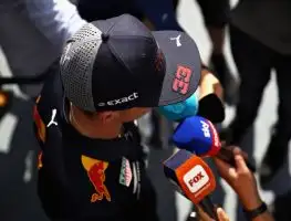 Verstappen: Maybe with a little bit in control