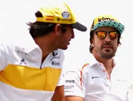 Erm, welcome back to Formula 1, Fernando