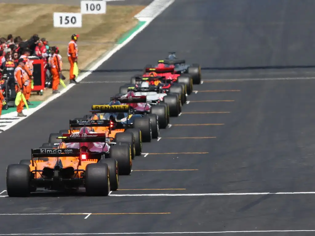 British GP grid