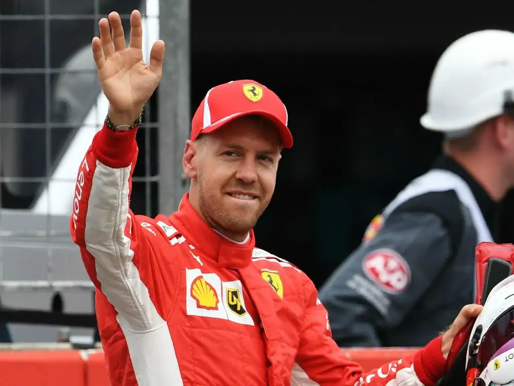 Sebastian Vettel: On pole position in Germany