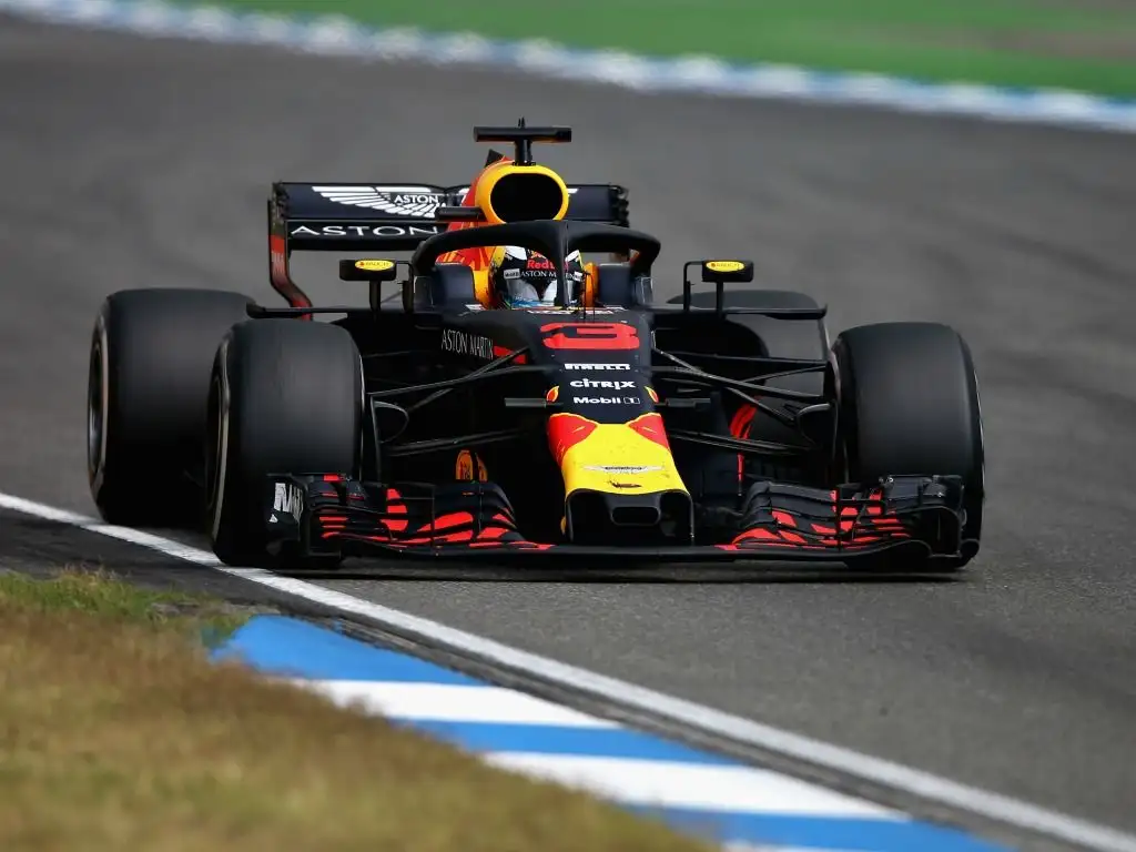 Daniel Ricciardo retired from the German Grand Prix