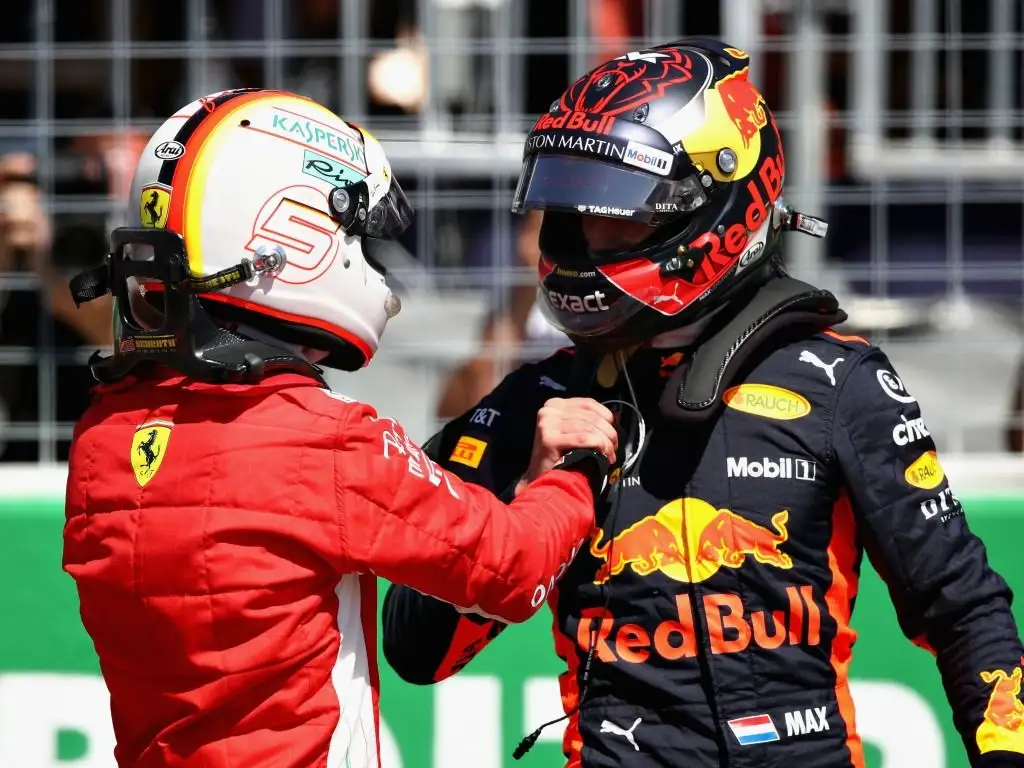 Max Verstappen defended Sebastian Vettel after his German GP crash