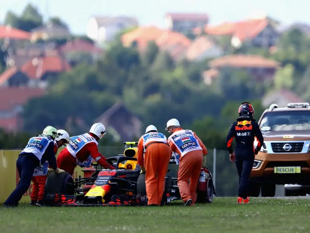 Max Verstappen out of the Hungarian Grand Prix