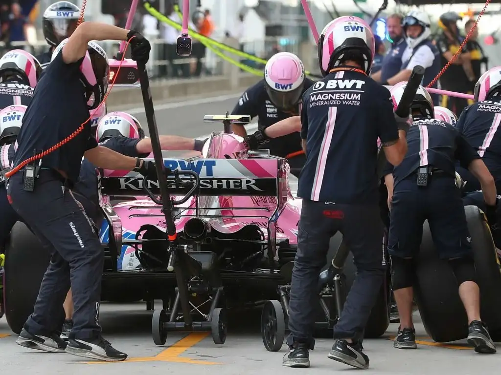 Force India have had to suspend development