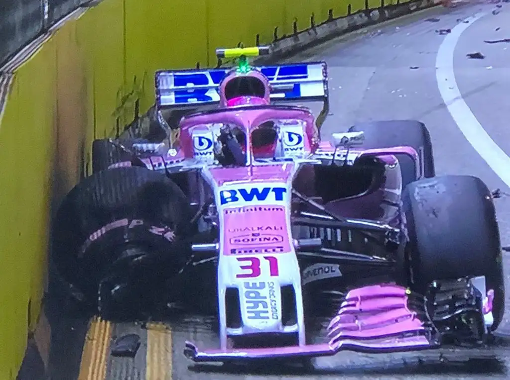 Esteban Ocon: Perez碰撞无可评论