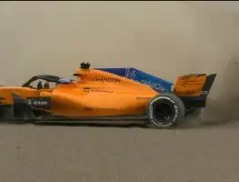 Massive moment for Alonso in the Degner dirt