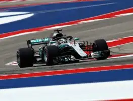Lewis Hamilton: On pole in Austin