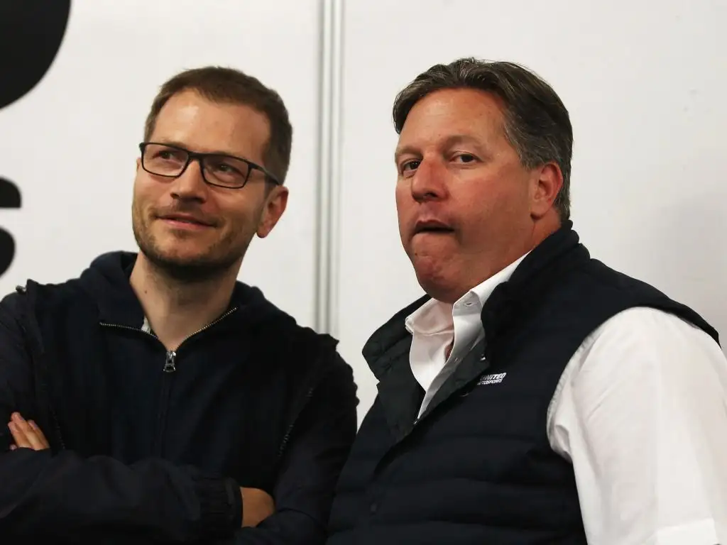 Andreas Seidl will work under Zak Brown at McLaren as managing director