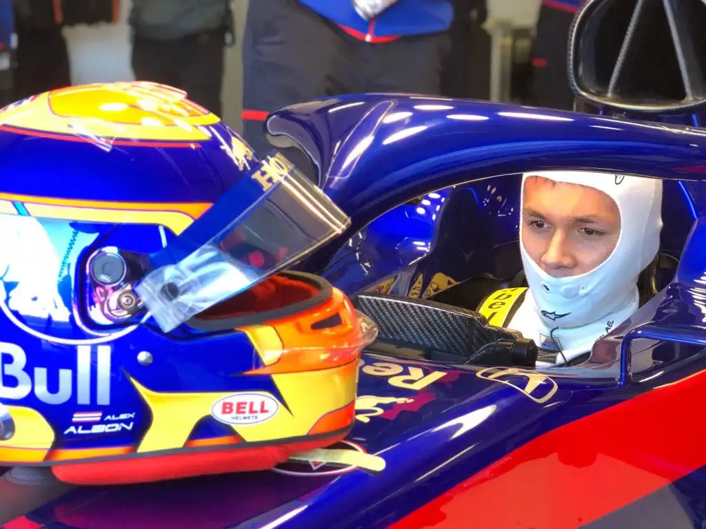 Alexander Albon makes his F1 debut with first STR14 run