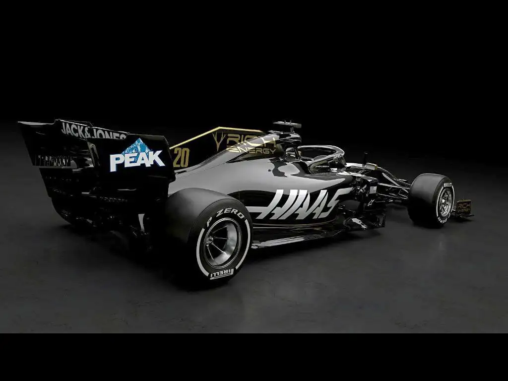 Haas' VF-19 hits the track in Barcelona