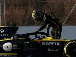 Hulkenberg quickest…and then breaks down