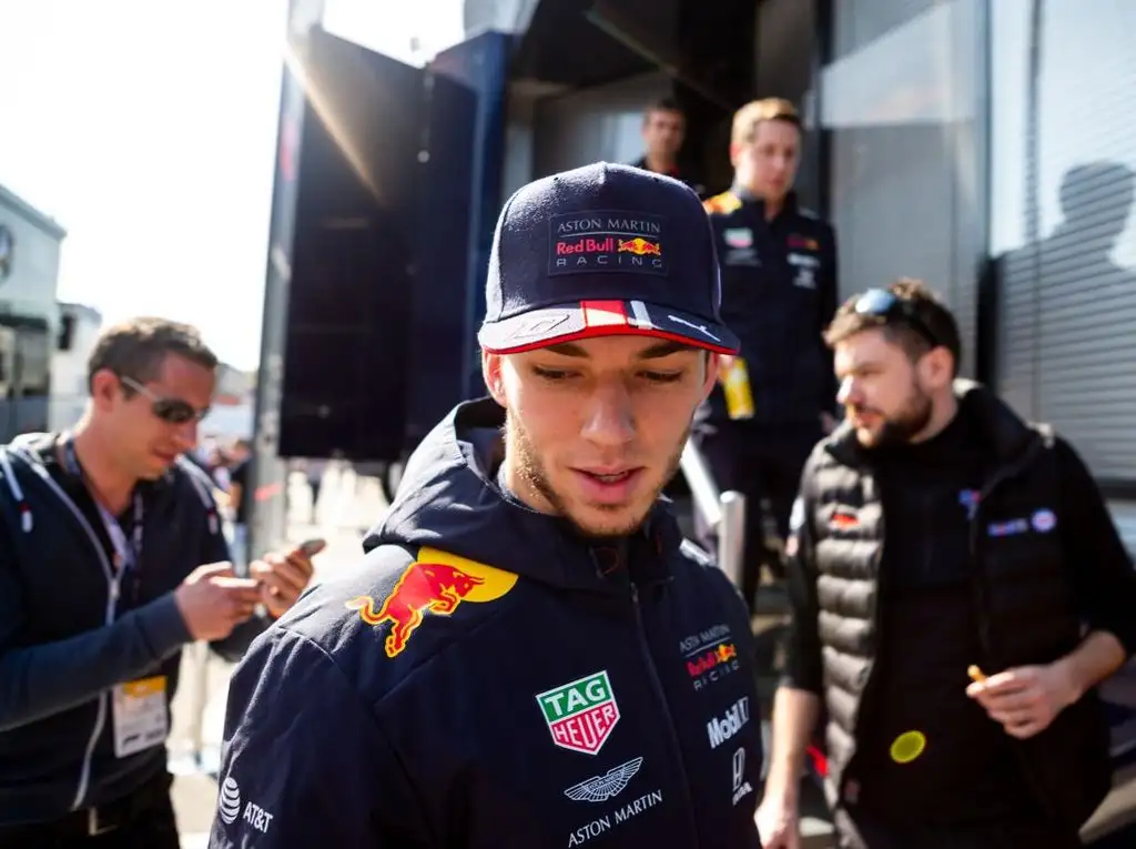 Pierre Gasly is not yet on Max Verstappen's level claims Dr Helmut Marko.