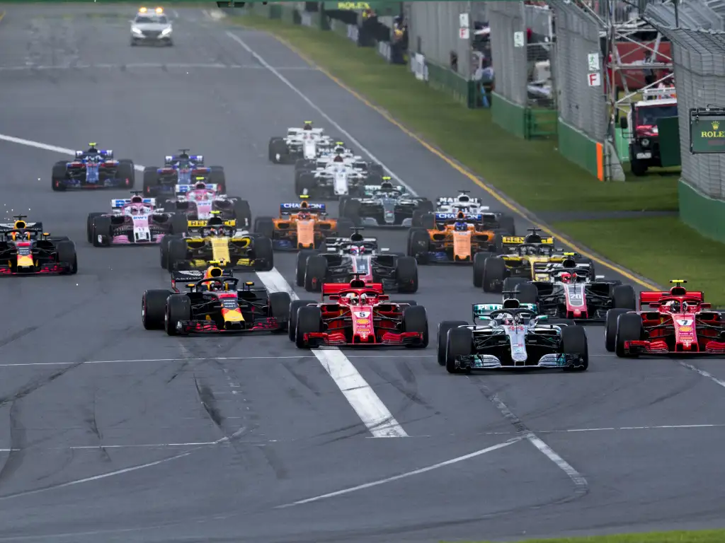 Australian Grand Prix start PA