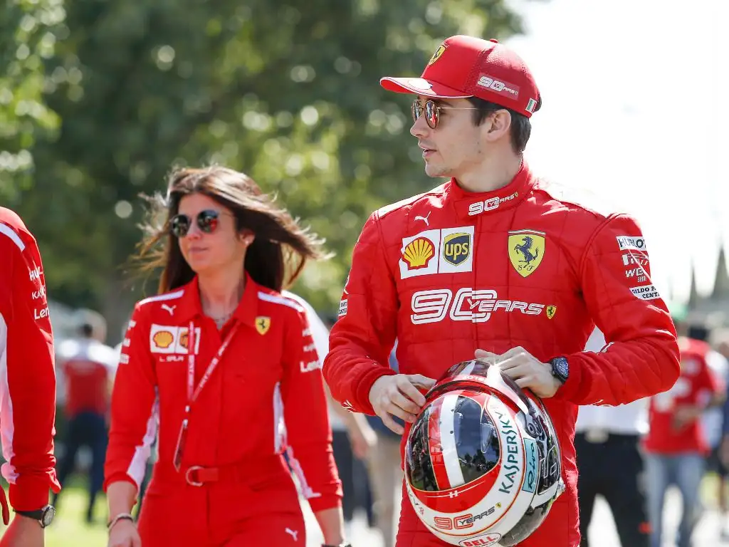 Charles Leclerc claims his spin in FP2 was "no big deal".