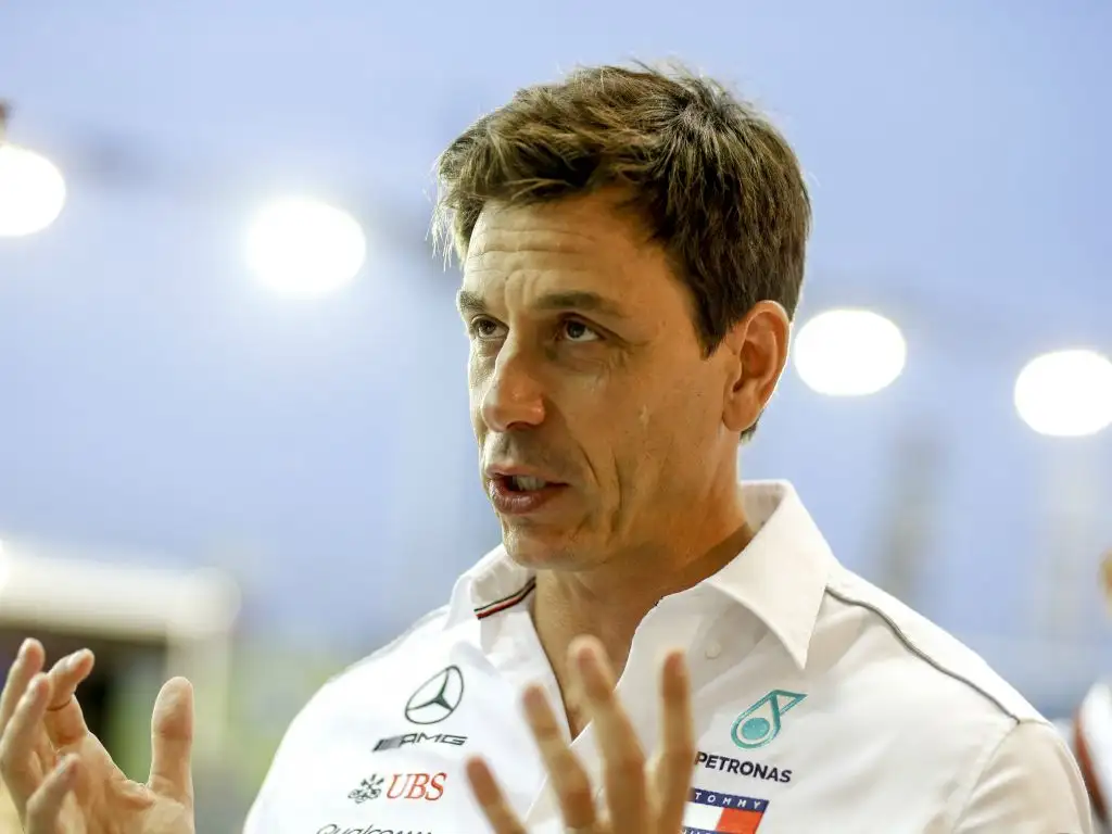 Toto Wolff called Ferrari's power advantage on the straights in Bahrain "enormous".