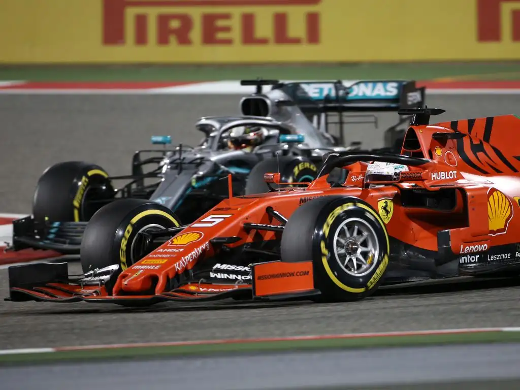Sebastian Vettel denies cracking under pressure in Bahrain